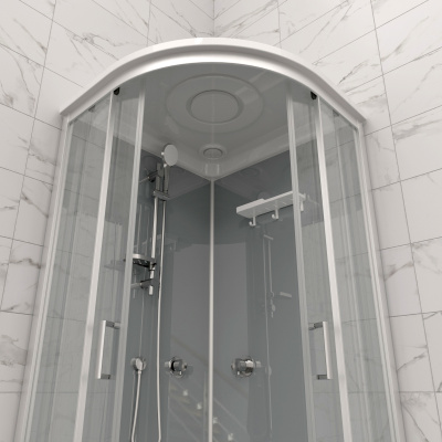 Душевая кабина Прайм-Блэк М3 90*90А (3 места) Щ0000071582 Тритон фото в интернет-магазине Русалия