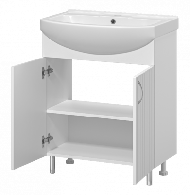 Тумба Изео 70 с раковиной Днепрокерамика Изео 70 Misty фото в интернет-магазине Русалия