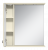 Зеркальный шкаф Лувр 65 левый (слоновая кость) П-Лвр03065-1014Л Misty фото в интернет-магазине Русалия