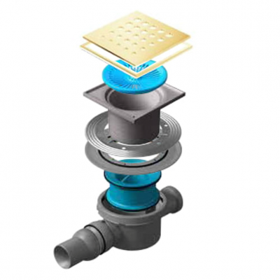 Точечный трап Pestan Confluo Standard 15х15 Drops Mask Gold (13000149) фото в интернет-магазине Русалия