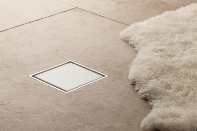 Точечный трап Pestan Confluo Standard 15х15 White Glass (13000095) фото в интернет-магазине Русалия