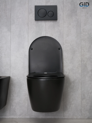 Унитаз подвесной Gid Bm2198 62226Y черный матовый 49x36x35.5 фото в интернет-магазине Русалия