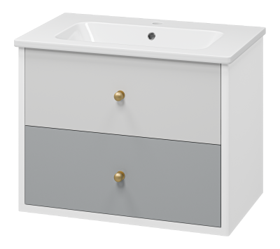 Тумба Анастейша 80 подвесная с раковиной Dreja Euphoria 80 Brevita фото в интернет-магазине Русалия