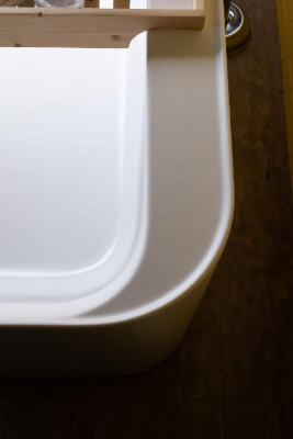 Акриловая ванна Allen Brau Infinity 1 170x80 2.21001.21 белый матовый фото в интернет-магазине Русалия