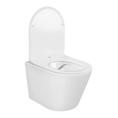 SET AQUATEK ВЕГА cmp-016 (рама AQUATEK Standard INS-0000012 с клавишей KDI-0000016 и крепежом KKI-0000002+унитаз ВЕГА AQ1904-00 с тонким сиденьем sc фото в интернет-магазине Русалия