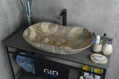 Раковина накладная Gid Mnc503 фото в интернет-магазине Русалия