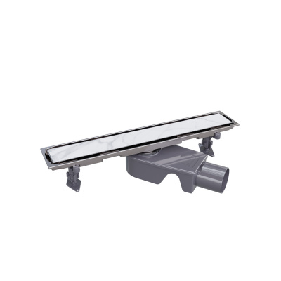 Душевой трап 40 см с универсальной решеткой SDR-22-40 RGW фото в интернет-магазине Русалия