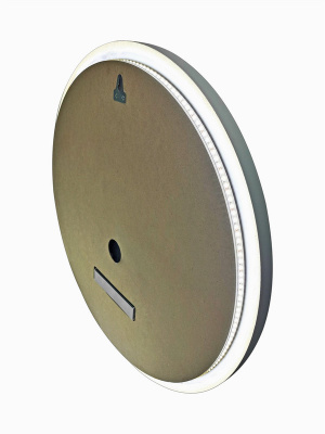 Зеркало с подсветкой Infinity Black d600 датчик движения, ореольная подсветка ЗЛП3017 Continent фото в интернет-магазине Русалия