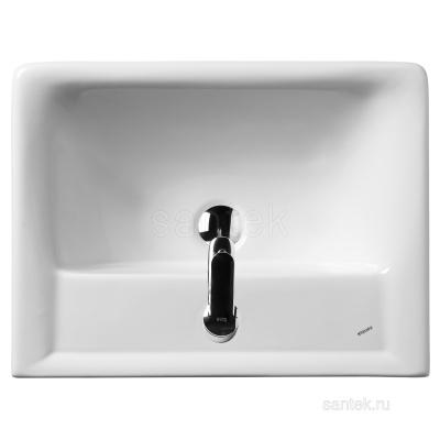Раковина Santek Тигода 50 отверстие под смеситель 1WH302128 фото в интернет-магазине Русалия