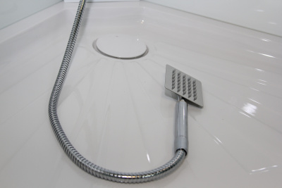 Кабина CHIKA901T душевая без крыши Ceruttispa (90x90x215-225) фото в интернет-магазине Русалия