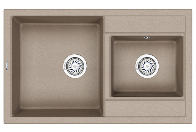 Кухонная мойка GRANULA (8201, ПЕСОК) фото в интернет-магазине Русалия