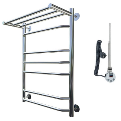 Полотенцесушитель электрический с терморегулятором Браво эл ТЭН 3 80*60 П Тругор фото в интернет-магазине Русалия