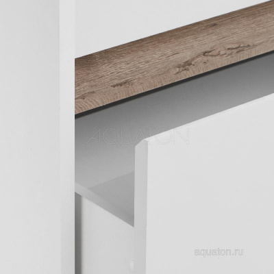 Тумба под раковину AQUATON Марти 70 ясень шимо 1A267501MY010 фото в интернет-магазине Русалия