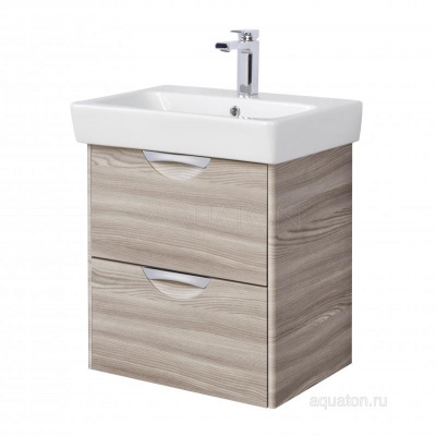 Тумба под раковину AQUATON Сильва 60 дуб фьорд 1A211801SIW60 фото в интернет-магазине Русалия