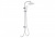 Душевая система 3jet 250мм AQUATEK Reno AQ2046CR фото в интернет-магазине Русалия