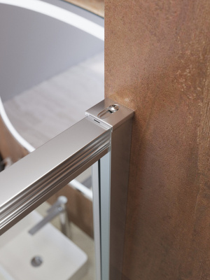 Душевая дверь CEZARES LUX-B-FS-11-140-C-CR фото в интернет-магазине Русалия