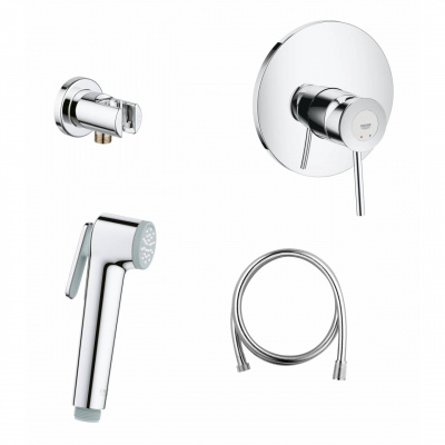 Гигиенический комплект BauClassic 124901 Grohe фото в интернет-магазине Русалия