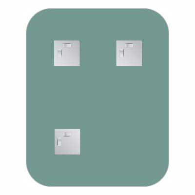 Зеркало настенное Primary EVOFORM 40х50 см, BY 0124 фото в интернет-магазине Русалия