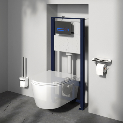 I012704 Pro инсталляция для подвесного унитаза фото в интернет-магазине Русалия