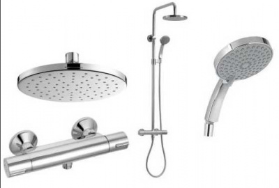 Душевая система с термостатом July E45716-CP Jacob Delafon фото в интернет-магазине Русалия