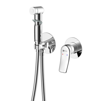 Смеситель Lemark Ortus с гигиеническим душем, встраиваемый (LM11319C) фото в интернет-магазине Русалия