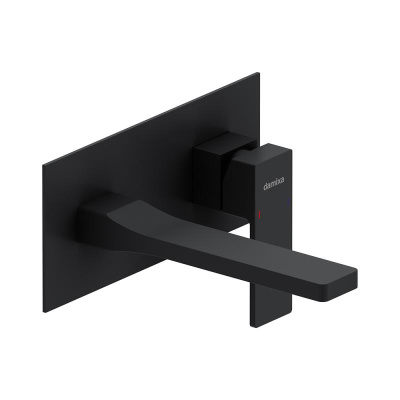 530260300 Gala встраиваемый смеситель для умывальника, чёрный Damixa фото в интернет-магазине Русалия