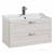 Тумба под раковину AQUATON Леон 80 дуб белый 1A186301LBPS0 фото в интернет-магазине Русалия