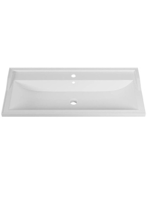 Раковина для ванной Uperwood Family 100х45х17,9 см, белая глянцевая 293020631 фото в интернет-магазине Русалия