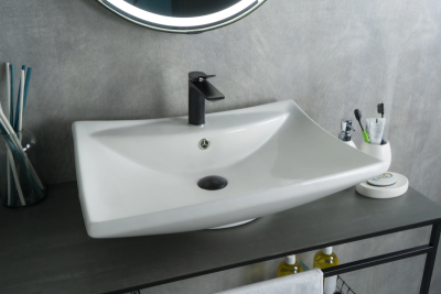 Раковина накладная прямоугольная Simple-N N9111 GID фото в интернет-магазине Русалия