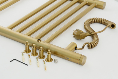 Электрический полотенцесушитель Богема 3.0 прямой 80х50 00-5805-8050 правый Сунержа фото в интернет-магазине Русалия