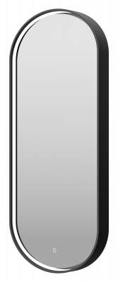 Зеркало Saturn 500x1150 (черное) SAT-Dro1-050-black Brevita фото в интернет-магазине Русалия