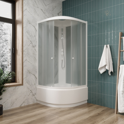 Кабина EF821 душевая PARLY 
 80х80х215 см фото в интернет-магазине Русалия