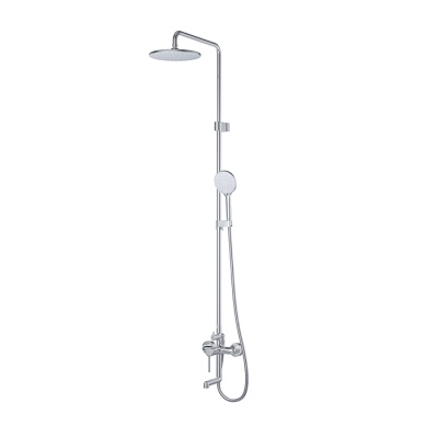 Душевая система с тропическим душем и изливом IDDIS Aiger (AIGSB3Fi06) фото в интернет-магазине Русалия