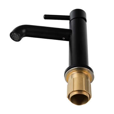 Смеситель для раковины FILARETE Roun FL5020BL, черный фото в интернет-магазине Русалия