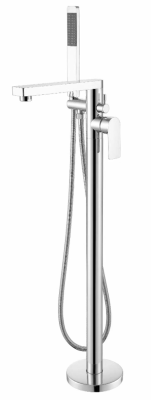 Смеситель напольный OLIVE'S VIAR латунь, хром (28624VR) фото в интернет-магазине Русалия