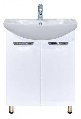 Тумба Лаванда 60 с раковиной Santek Балтика 60 Misty фото в интернет-магазине Русалия