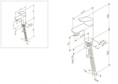 F8093016 Like смеситель для умывальника, излив 110 мм, хром, шт фото в интернет-магазине Русалия