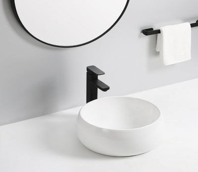 Раковина накладная круглая 5004 CeramaLux фото в интернет-магазине Русалия