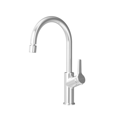 310722000 Eclipse, смеситель для кухни с двухрежимным регулируемым аэратором, хром фото в интернет-магазине Русалия