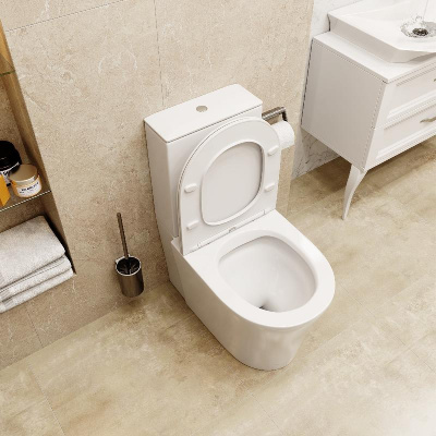 Унита SANTA напольный безободковый широкий Ceruttispa CT8916 (665x410x835) фото в интернет-магазине Русалия