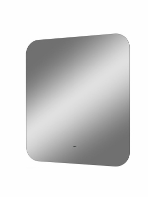 Зеркало с подсветкой Burzhe 600x700 бесконтактный сенсор овальный, открытая подсветка ЗЛП531 Continent фото в интернет-магазине Русалия