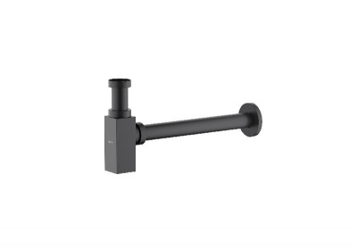 Сифон AQUATEK, матовый черный AQ6013MB фото в интернет-магазине Русалия