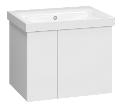 Тумба Лира 60 подвесная с раковиной Cersanit Moduo 60 Misty фото в интернет-магазине Русалия