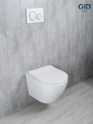 Унитаз подвесной Tornado Gid Tr2122TF 62258Y белый 49x36x36 фото в интернет-магазине Русалия