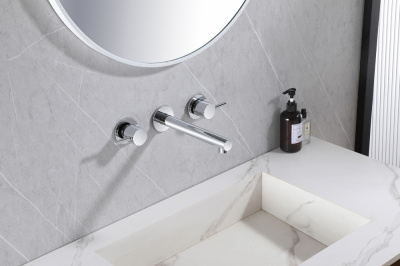 Смеситель ABBER Emotion AF88121 скрытого монтажа для раковины, хром фото в интернет-магазине Русалия