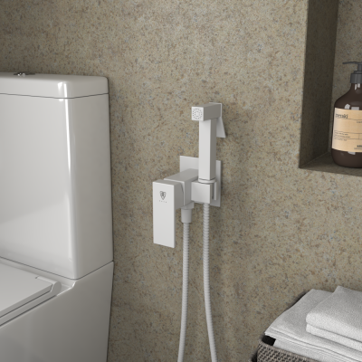 Гигиенический душ встраиваемый RUSH Thira (TR3635-99White) фото в интернет-магазине Русалия