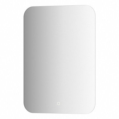 Зеркало  с LED-подсветкой настенное OPTI DEFESTO 50x70 см, DF 2804S фото в интернет-магазине Русалия