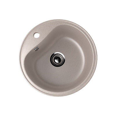 Кухонная мойка Ulgran U-100-302, песочный фото в интернет-магазине Русалия