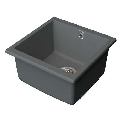 Мойка кухонная Point Бату 45 PN3008AL, серый фото в интернет-магазине Русалия