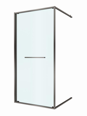 Душевая дверь CEZARES LUX-B-FS-1-90-C-GM фото в интернет-магазине Русалия